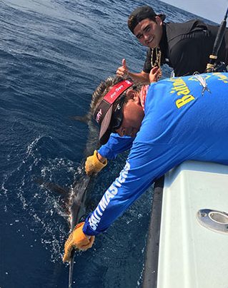 Live bait fishing in Miami